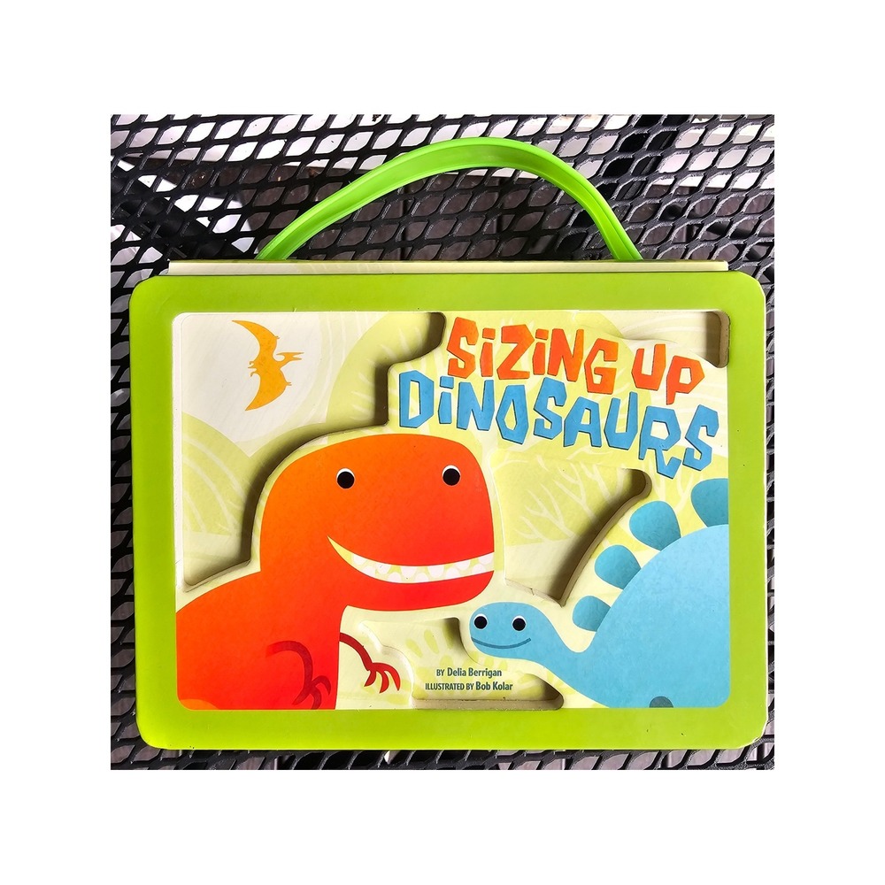 Hallmark Sizing Up Dinosaurs Board Book Delia Berrigan Learn Play Discover